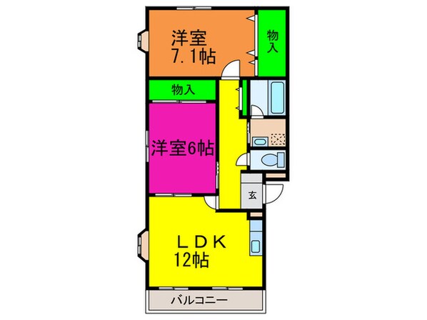 ソレアード・ニシキの物件間取画像